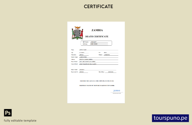 listo para imprimir Plantilla de plantilla de Word y PDF del certificado de d 11